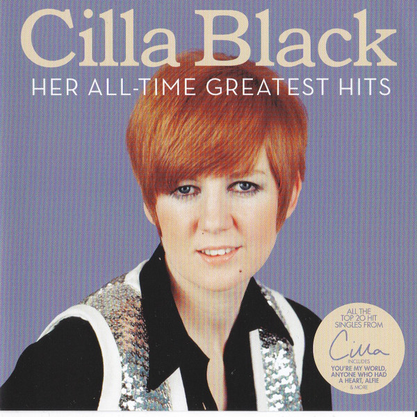 Cilla Black – Her All-Time Greatest Hits (2017, CD) - Discogs