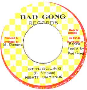 The Mighty Diamonds - Struggling album cover