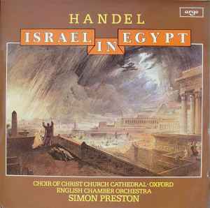 Georg Friedrich Händel - Israel In Egypt album cover