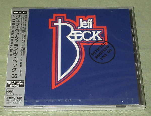 Jeff Beck – Official Bootleg USA '06 (2007