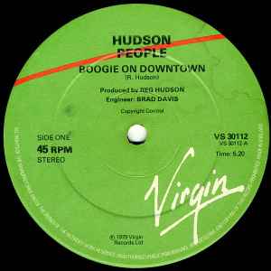 Hudson People - Boogie On Downtown album cover