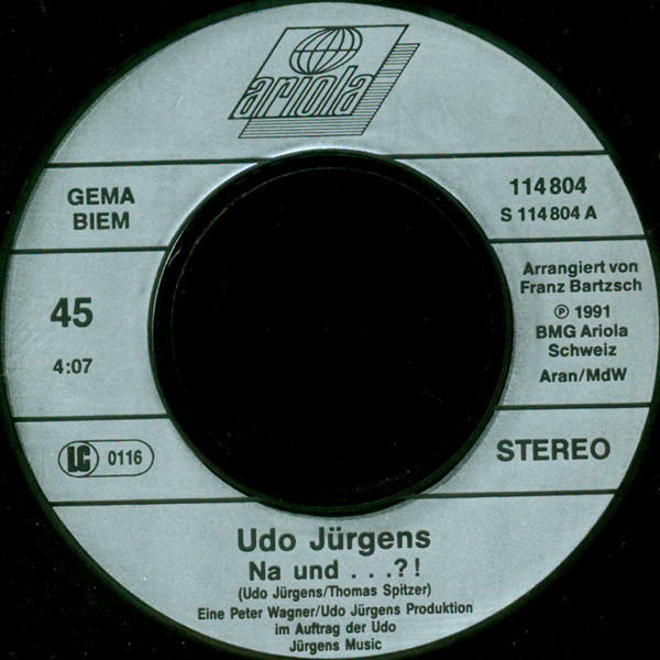 descargar álbum Udo Jürgens - Na Und