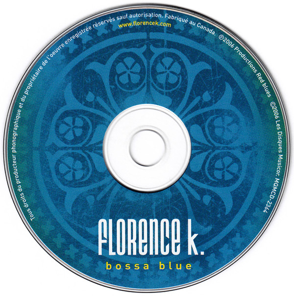 Florence K. - Bossa Blue | Musicor (MQMCD-2364) - 4