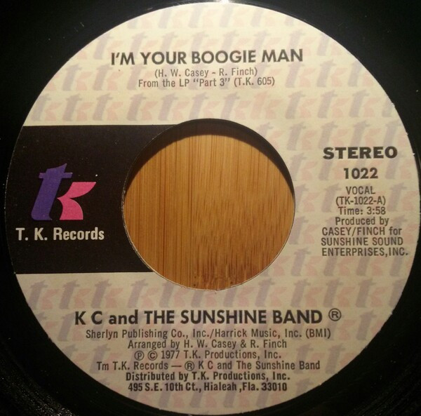 KC & The Sunshine Band-I'm Your Boogie Man