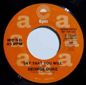 Say That You Will (Vinyl, 7