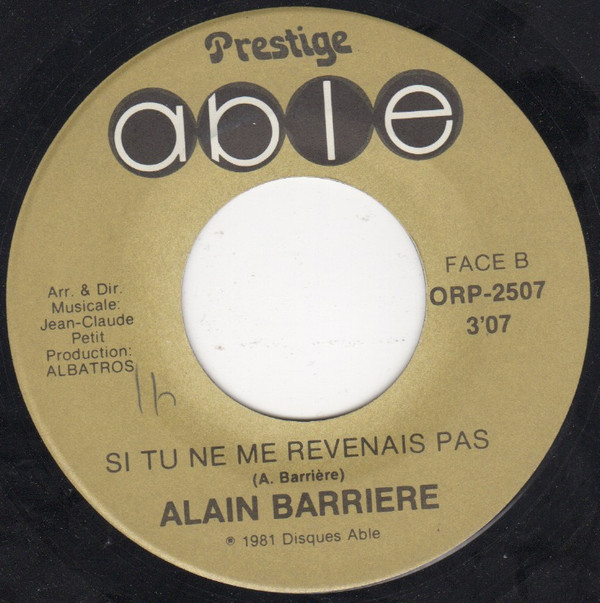 ladda ner album Alain Barriere - Elle
