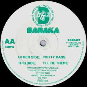Baraka - Nutty Bass / I'll Be There album cover