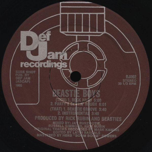 Beastie Boys - Rock Hard | Releases | Discogs