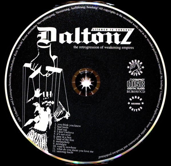 baixar álbum Daltonz - The Retrogression Of Weakening Empire