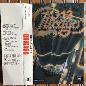 Chicago – Chicago 13 (1979, Cassette) - Discogs