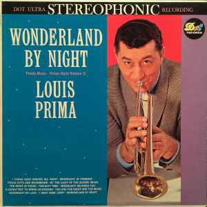 LOUIS PRIMA Pretty Music Prima Style Vol One (U.S. Promo LP)
