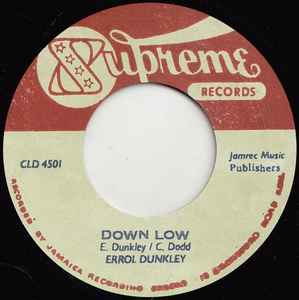 Down Low - Errol Dunkley