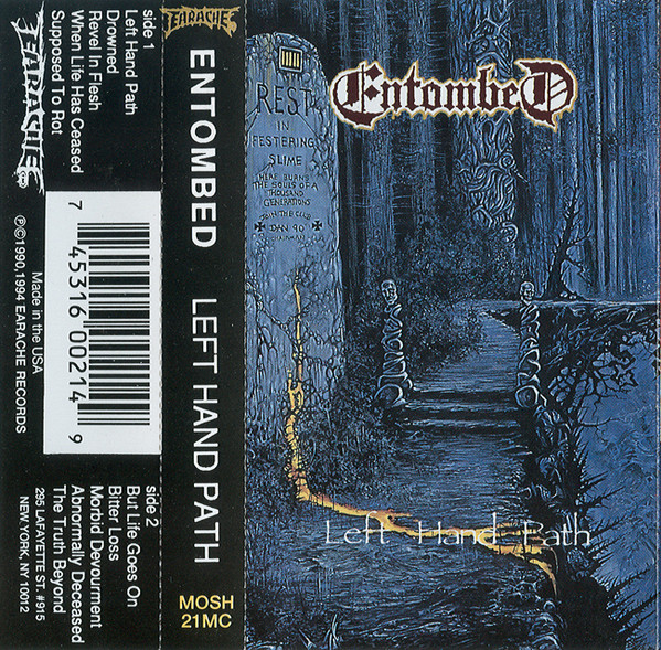 Entombed – Left Hand Path (1994, Cassette) - Discogs