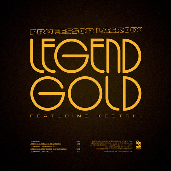 last ned album Professor LaCroix featuring Kestrin - Legend Gold