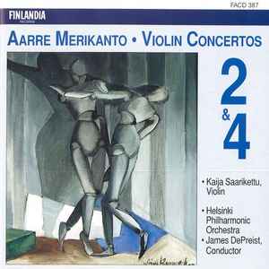 Aarre Merikanto - Violin Concertos 2 & 4 album cover