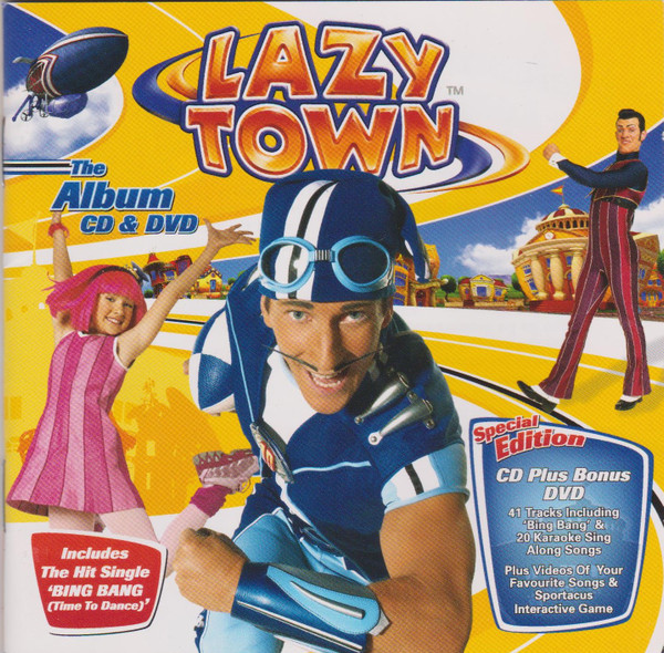 LazyTown – The Album CD & DVD