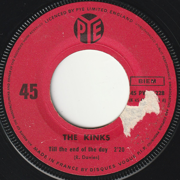 The Kinks - Till The End Of The Day | Releases | Discogs