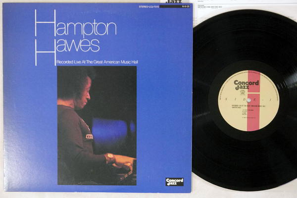 Hampton Hawes – Recorded Live At The Great American Music Hall