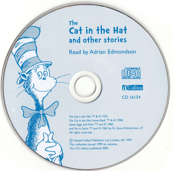 last ned album Download Dr Seuss Read By Adrian Edmondson - The Cat In The Hat And Other Stories album