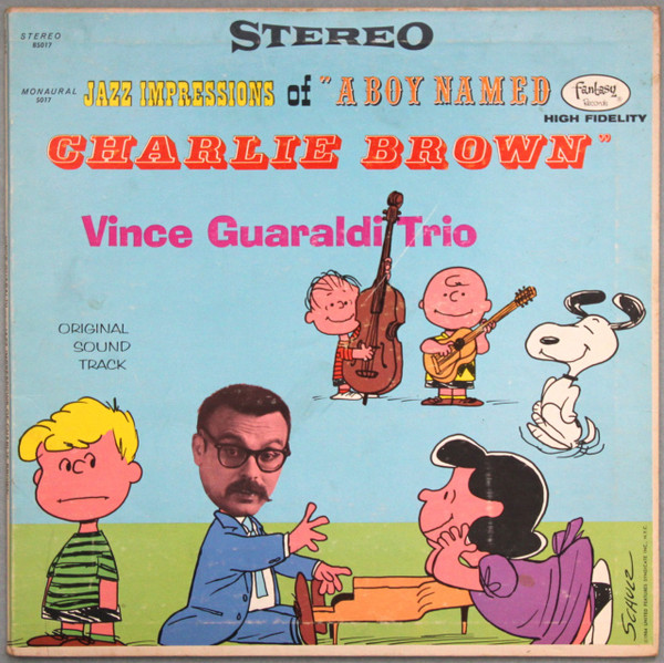 Vince Guaraldi Trio – A Boy Named Charlie Brown (1988, Vinyl