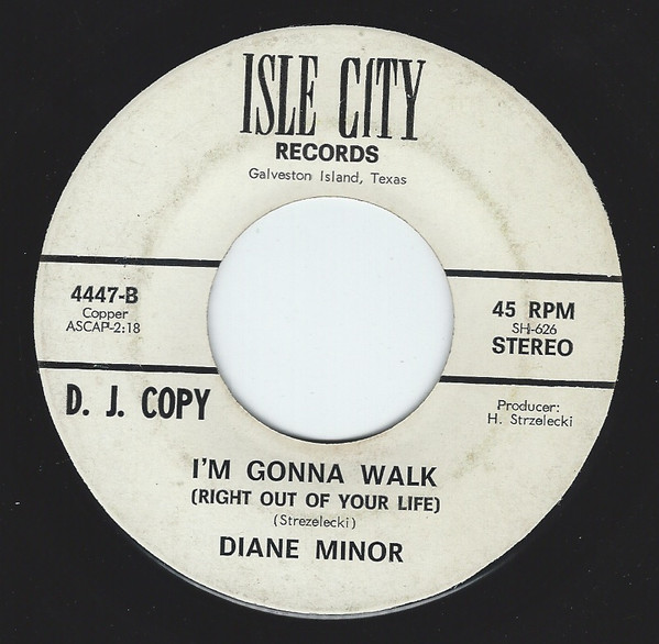 descargar álbum Diane Minor - Im Gonna Walk Right Out Of Your Life