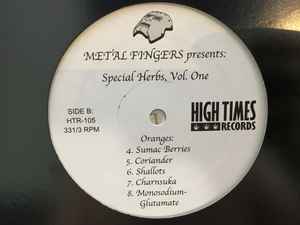 Metal Fingers – Special Herbs Vol. 1 & 2 (Vinyl) - Discogs