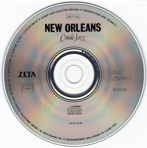 ladda ner album Barney Bigard, Bud Scott, Jimmie Noone, Kid Ory, Zutty Singleton - New Orleans Creole Jazz