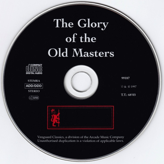 ladda ner album Various - The Glory Of The Old Masters