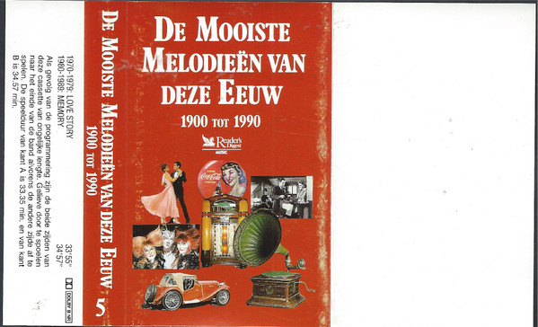 Album herunterladen Various - De Mooiste Melodieën Van Deze Eeuw 1900 Tot 1990 5