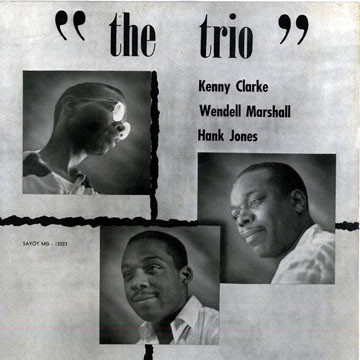 Hank Jones, Wendell Marshall, Kenny Clarke – The Jazz Trio Of Hank 
