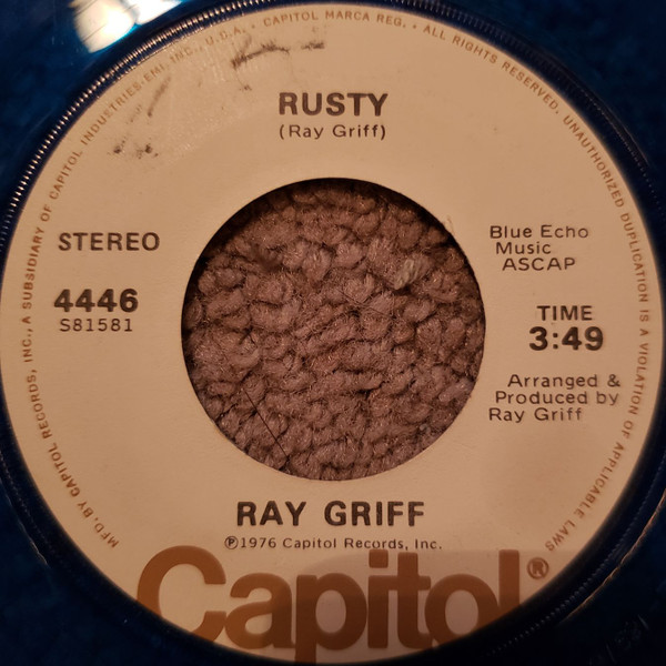 Ray Griff "Ray Griff" Capitol Records Lp 1976 