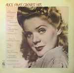 Cover of Alice Faye's Greatest  Hits, 1973, Vinyl