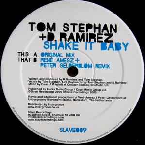Tom Stephan - Shake It Baby album cover