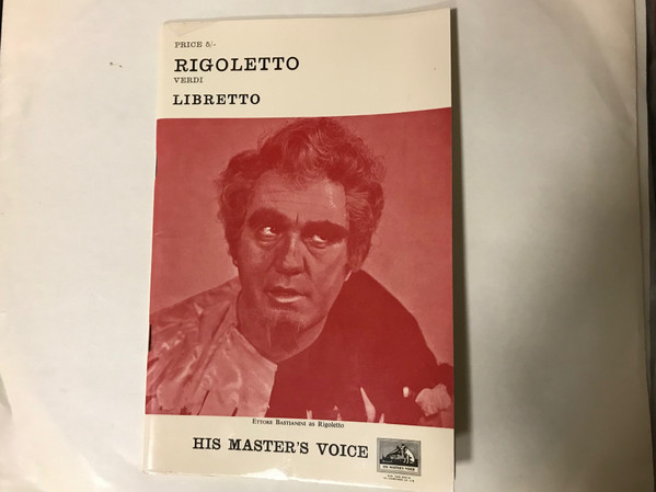 Giuseppe Verdi / Kraus, Bastianini, Scotto, Gavazzeni – Rigoletto
