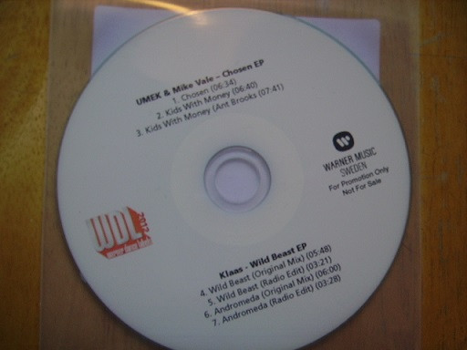 last ned album Umek & Mike Vale Klaas - Chosen EP Wild Beast EP