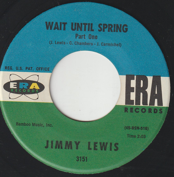 Jimmy Lewis – Wait Until Spring (1963, Vinyl) - Discogs