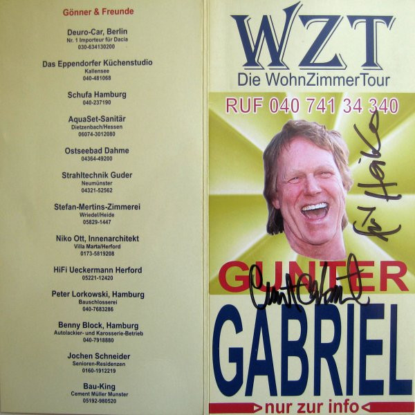 baixar álbum Gunter Gabriel - WZT Die WohnZimmerTour