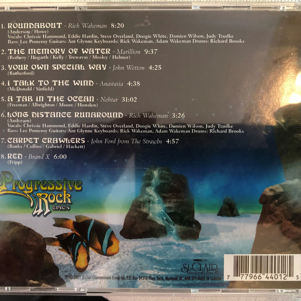 ladda ner album Various - Progressive Rock Epics