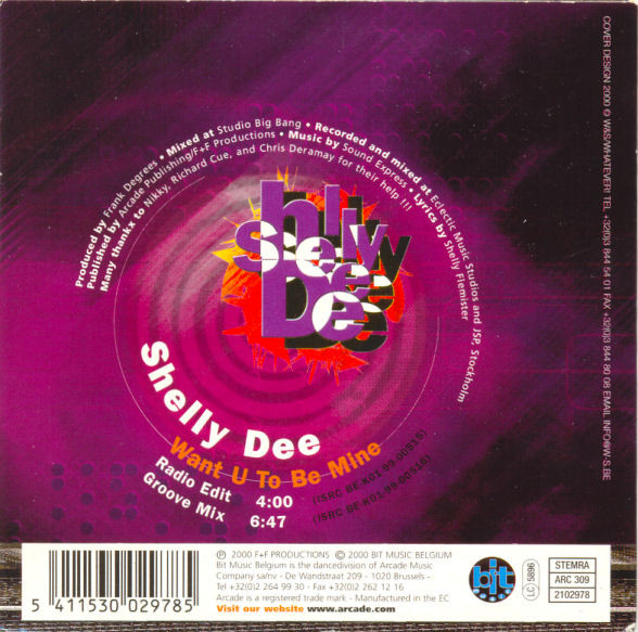 Album herunterladen Shelly Dee - Want U To Be Mine