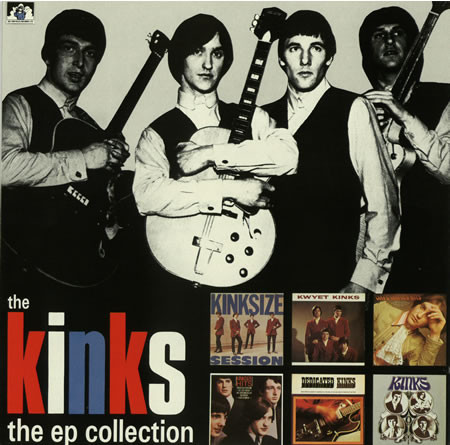 Обложка конверта виниловой пластинки The Kinks - The EP Collection