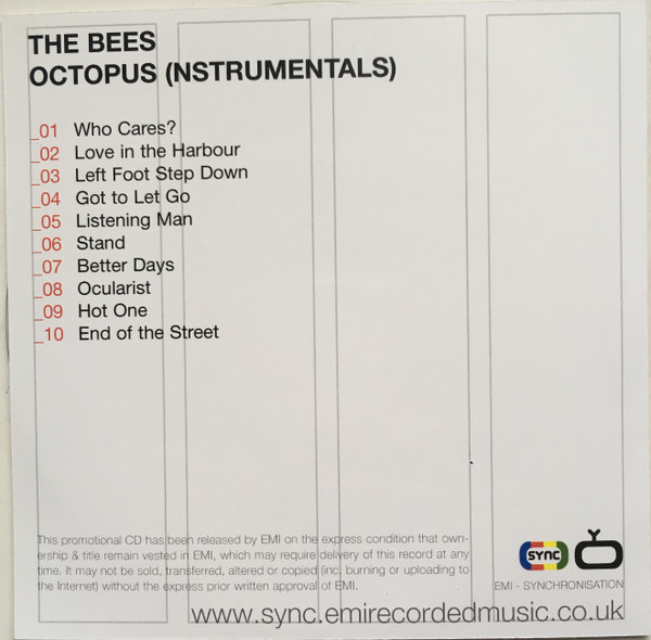 Album herunterladen The Bees - Octopus Instrumentals