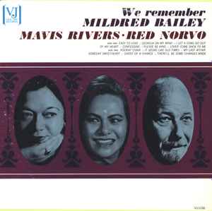 We Remember Mildred Bailey (Vinyl, LP, Album, Mono) for sale