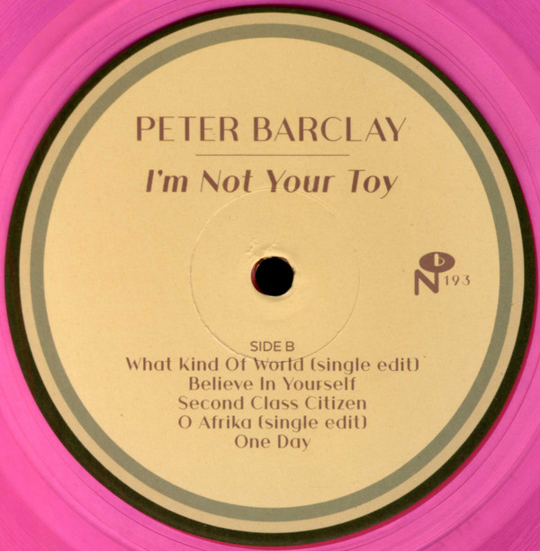 Peter Barclay - I'm Not Your Toy | Numero Group (193) - 3