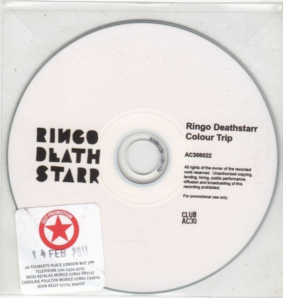 Ringo Deathstarr – Colour Trip (2011, CD) - Discogs