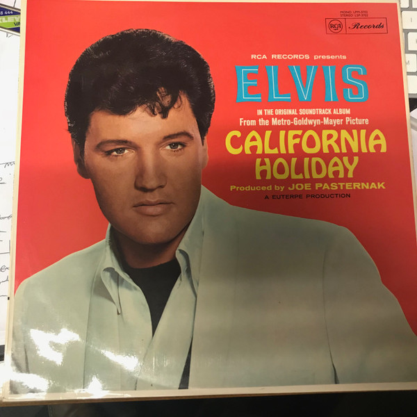 Elvis Presley – California Holiday (1966, Vinyl) - Discogs