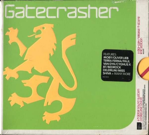 Gatecrasher: Global Sound System (2000, Cardboard Slipcase, CD 