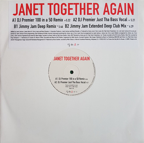 Janet – Together Again (1997, Vinyl) - Discogs