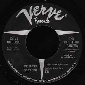 Stan Getz - The Girl From Ipanema album cover
