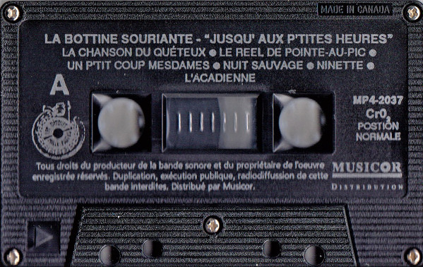 lataa albumi La Bottine Souriante - Jusquaux Ptites Heures