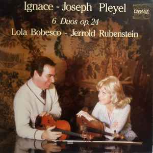 Ignaz Pleyel, Lola Bobescu, Jerrold Rubenstein - 6 Duos Op.24